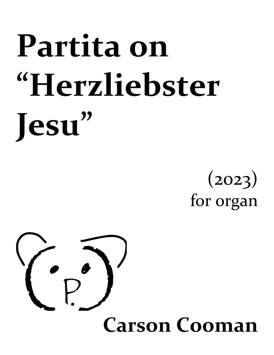 Partita on “Herzliebster Jesu” image number null