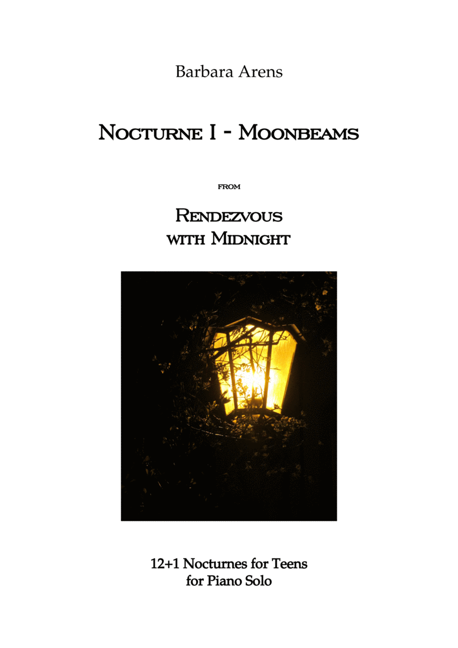 Nocturne I - Moonbeams Piano Method scores gallery preview page 1