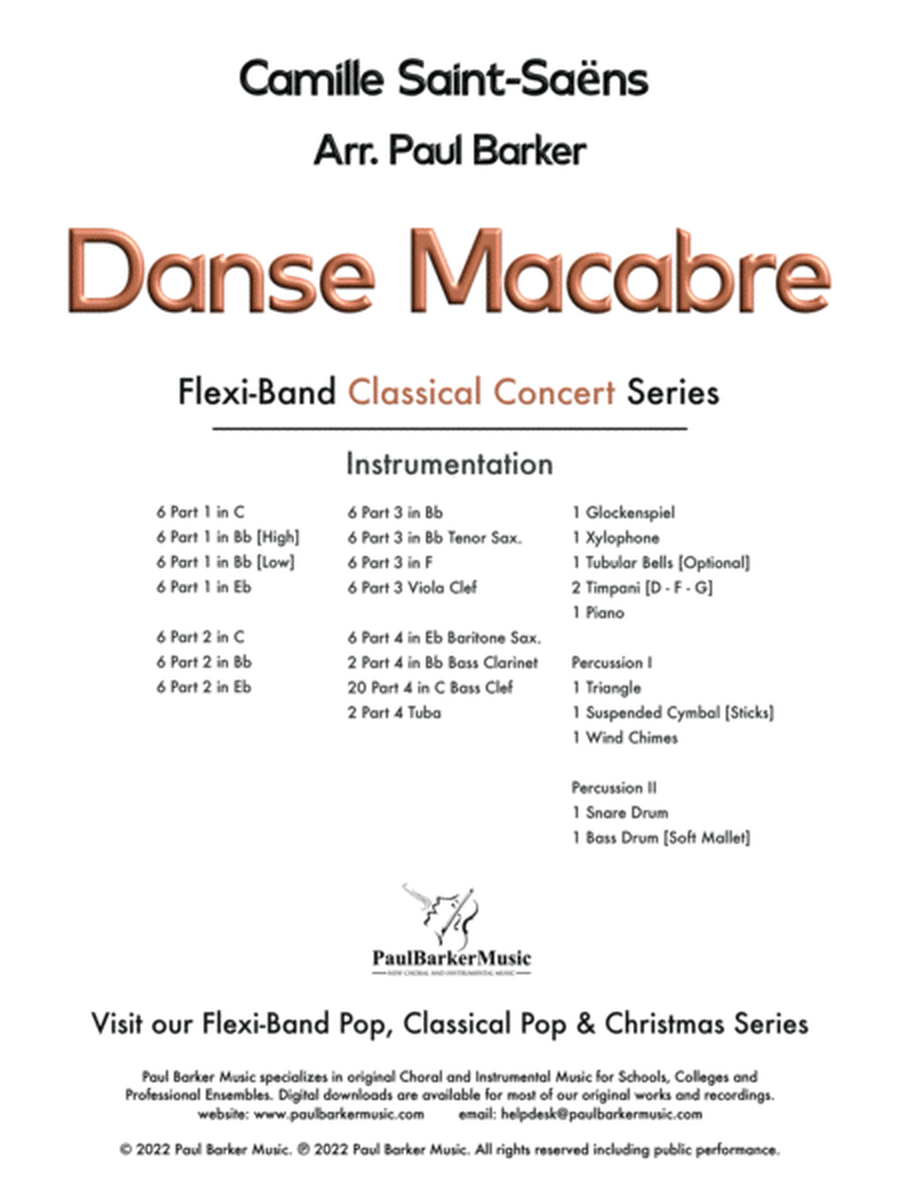 Classical Concert Series Multi-Bundle Pack 8 (Flexible Instrumentation) image number null