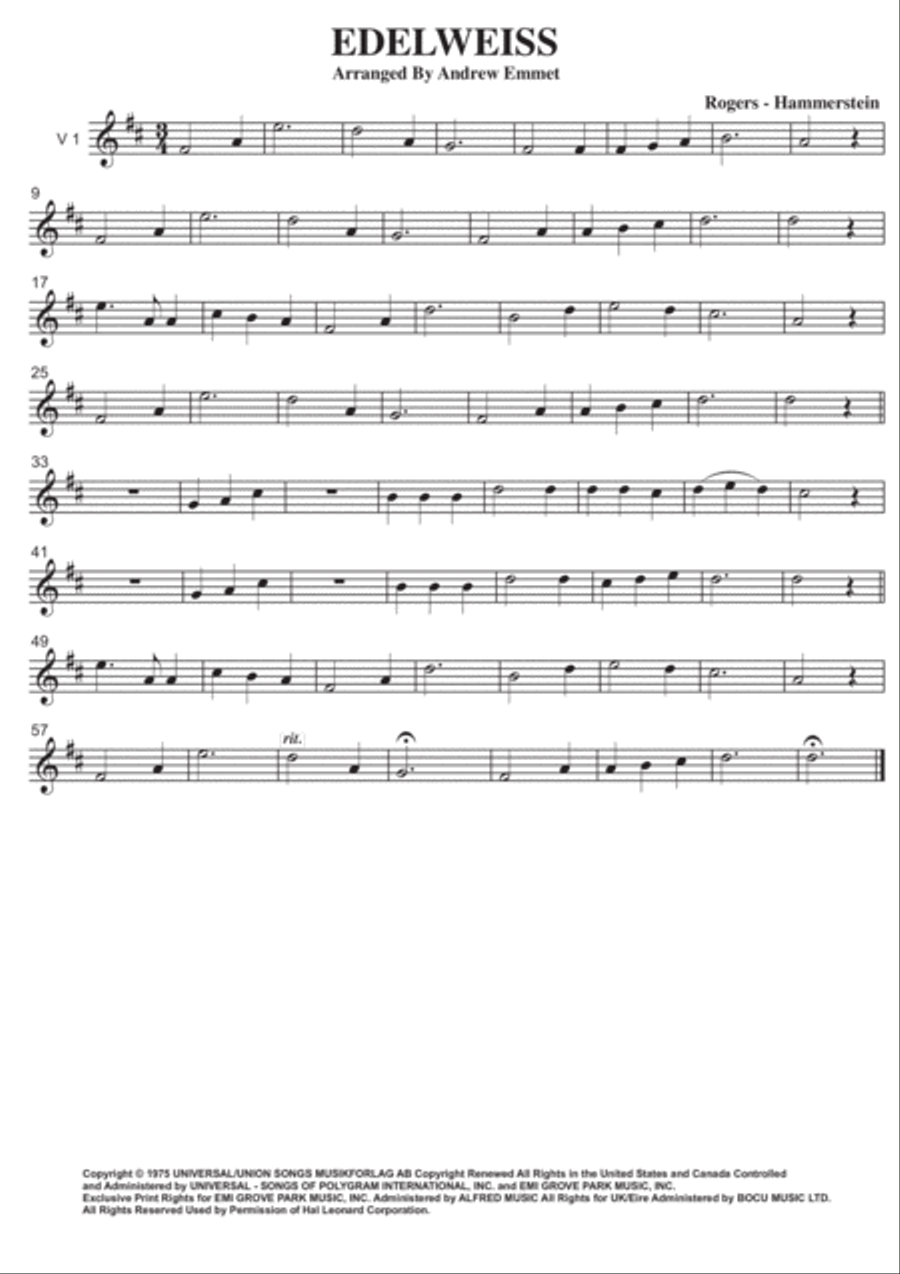 Edelweiss String Quartet scores gallery preview page 1