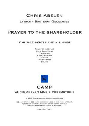Prayer to the shareholder
