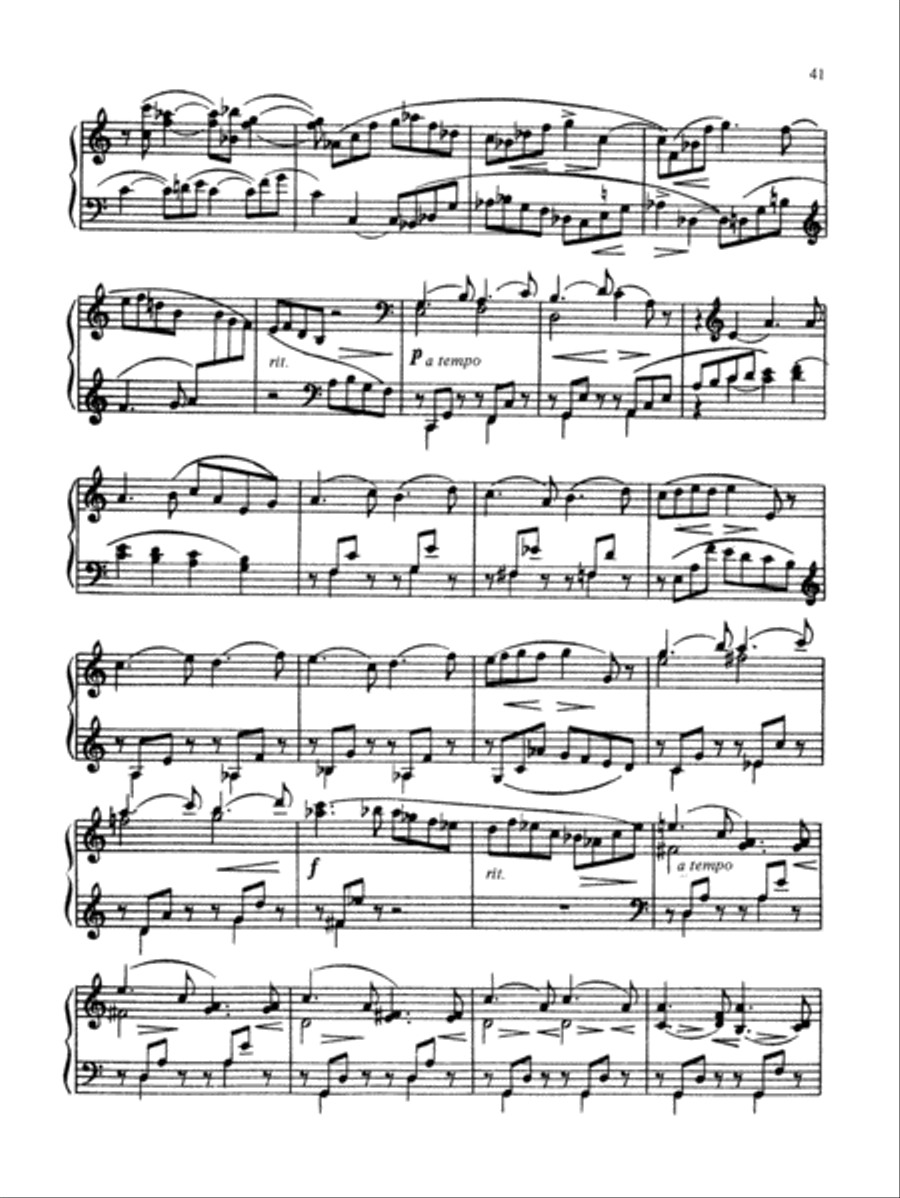Miaskowsky: Three Sonatas Piano Solo scores gallery preview page 5