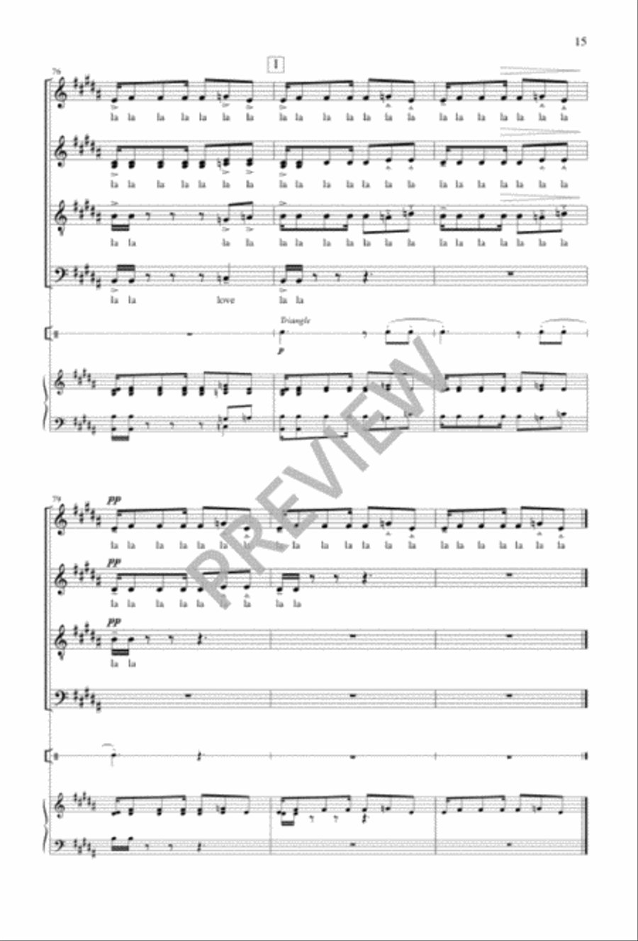 In Your Light Divisi scores gallery preview page 15