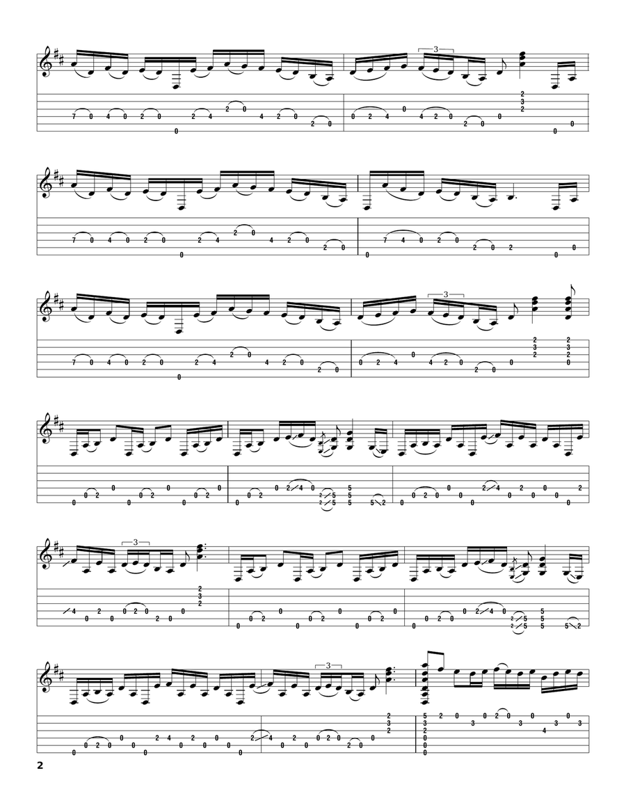 Angeline The Baker Angeline The Baker Acoustic Guitar scores gallery preview page 2