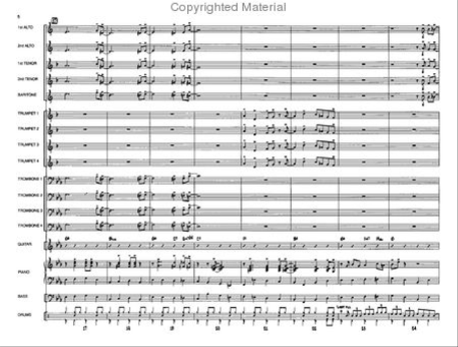 Swing, Swang, Swung Jazz Ensemble scores gallery preview page 4