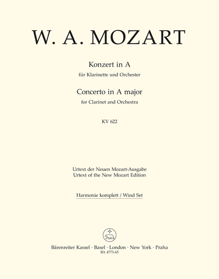 Klarinettenkonzert - Clarinet Concerto