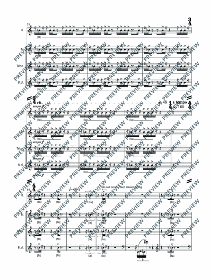 Irrational Irrational Clarinet scores gallery preview page 16