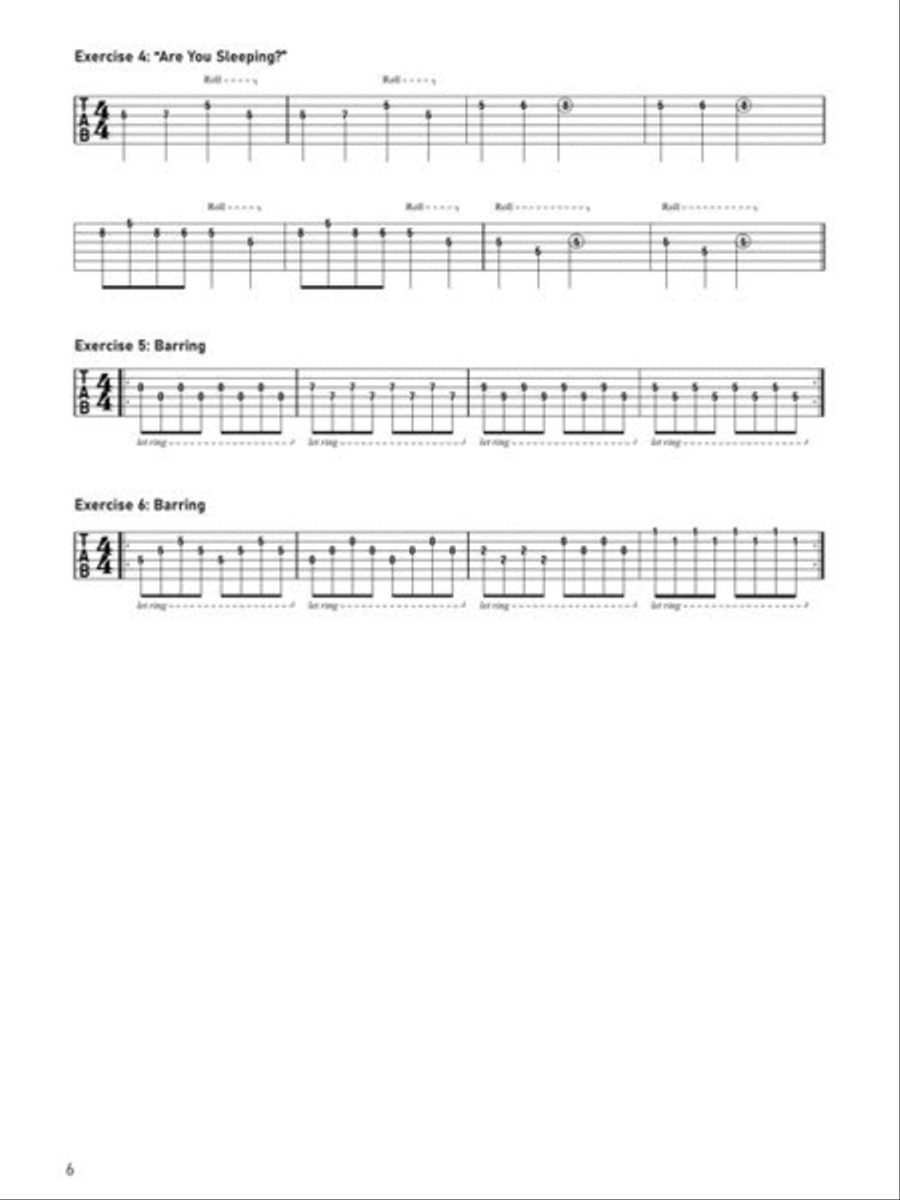 Guitar Boot Camp Guitar Tablature scores gallery preview page 6