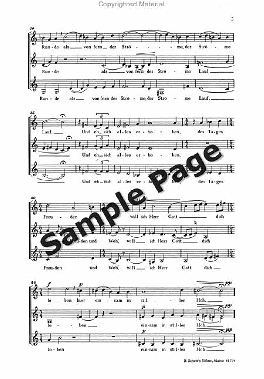 Tageskreis Women's Choir scores gallery preview page 4