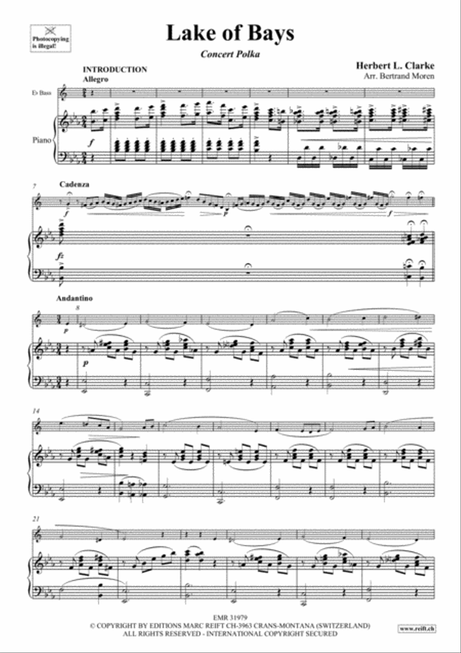 Lake of Bays Piano Accompaniment scores gallery preview page 4