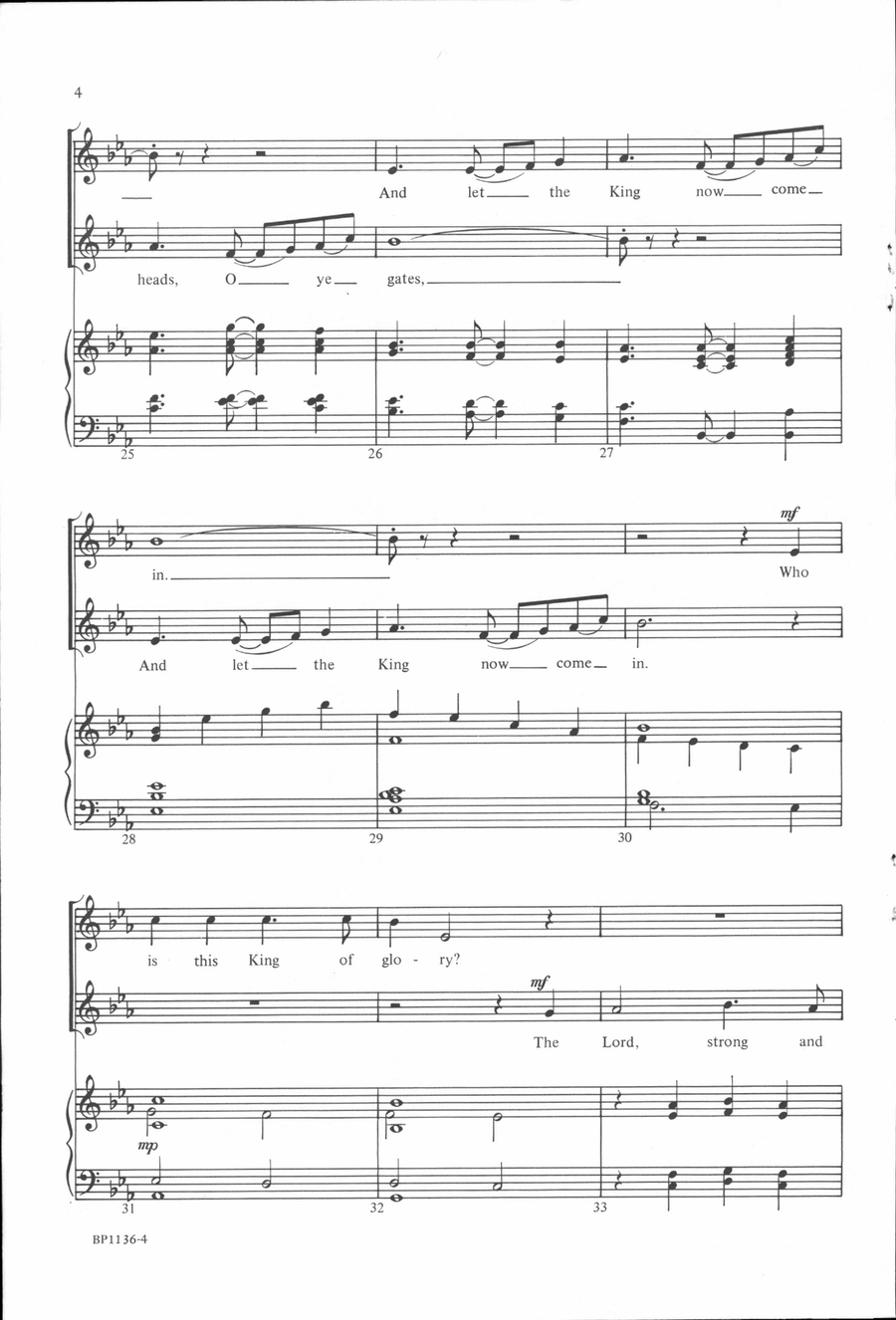Earth Is the Lord's, The 2-Part scores gallery preview page 4