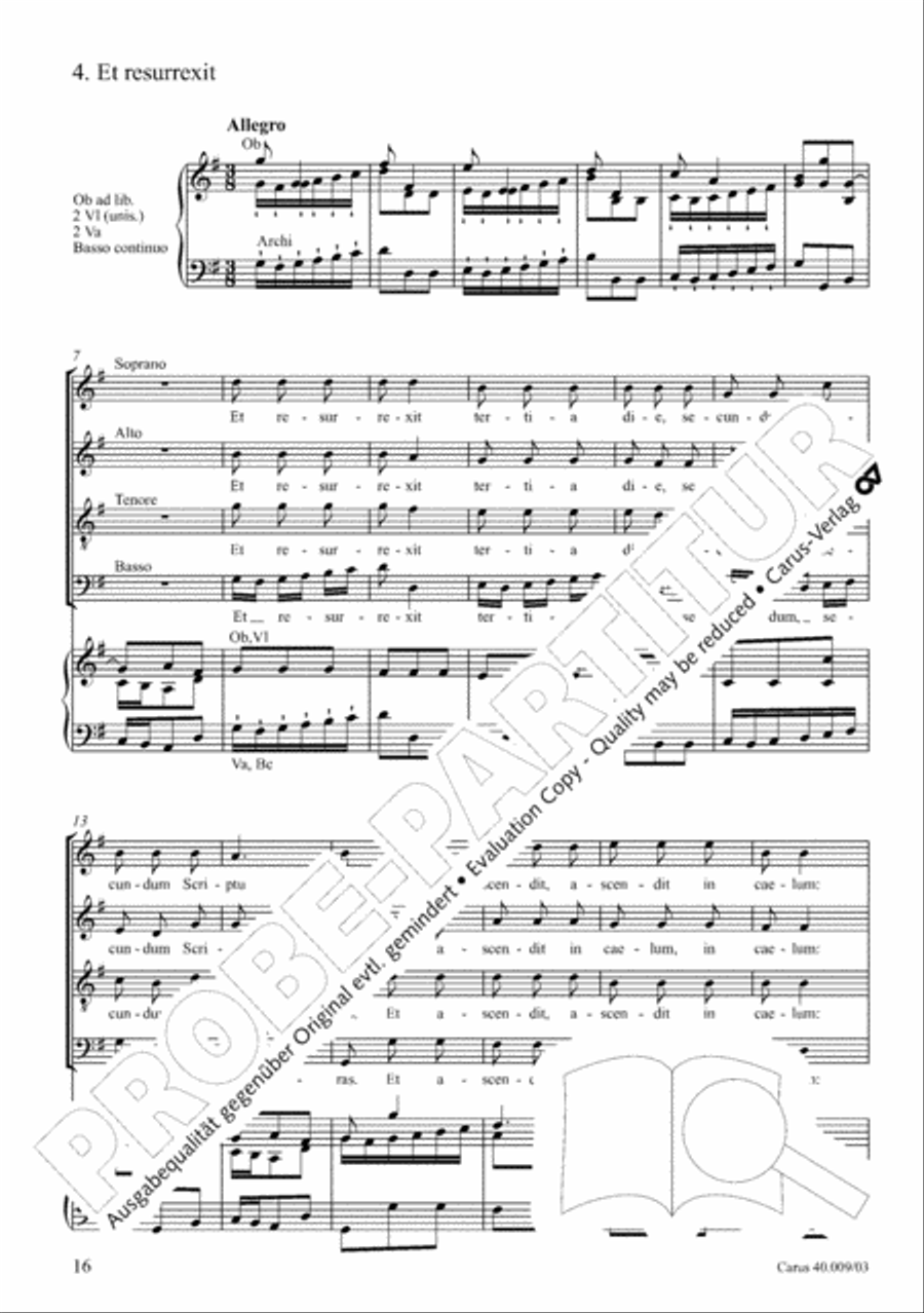 Credo in G SA scores gallery preview page 17
