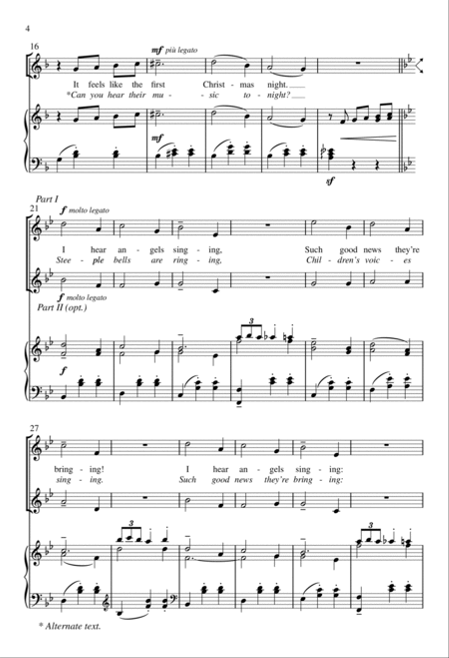 Starlight Starlight Unison Choir scores gallery preview page 4