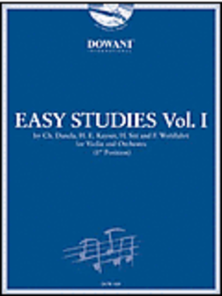 Book cover for Easy Studies, Volume 1 (First Position)