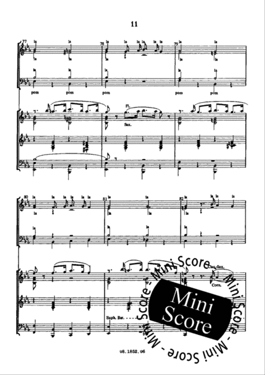 From the Gay Twenties Big Band scores gallery preview page 13