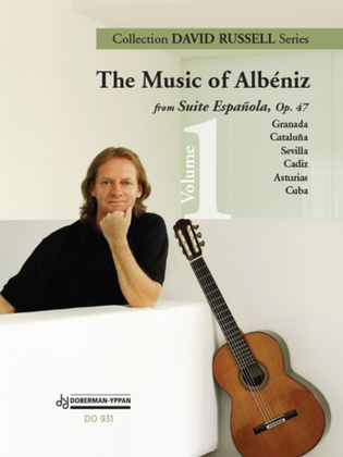 Book cover for The Music of Albeniz, vol. 1, from opus 47