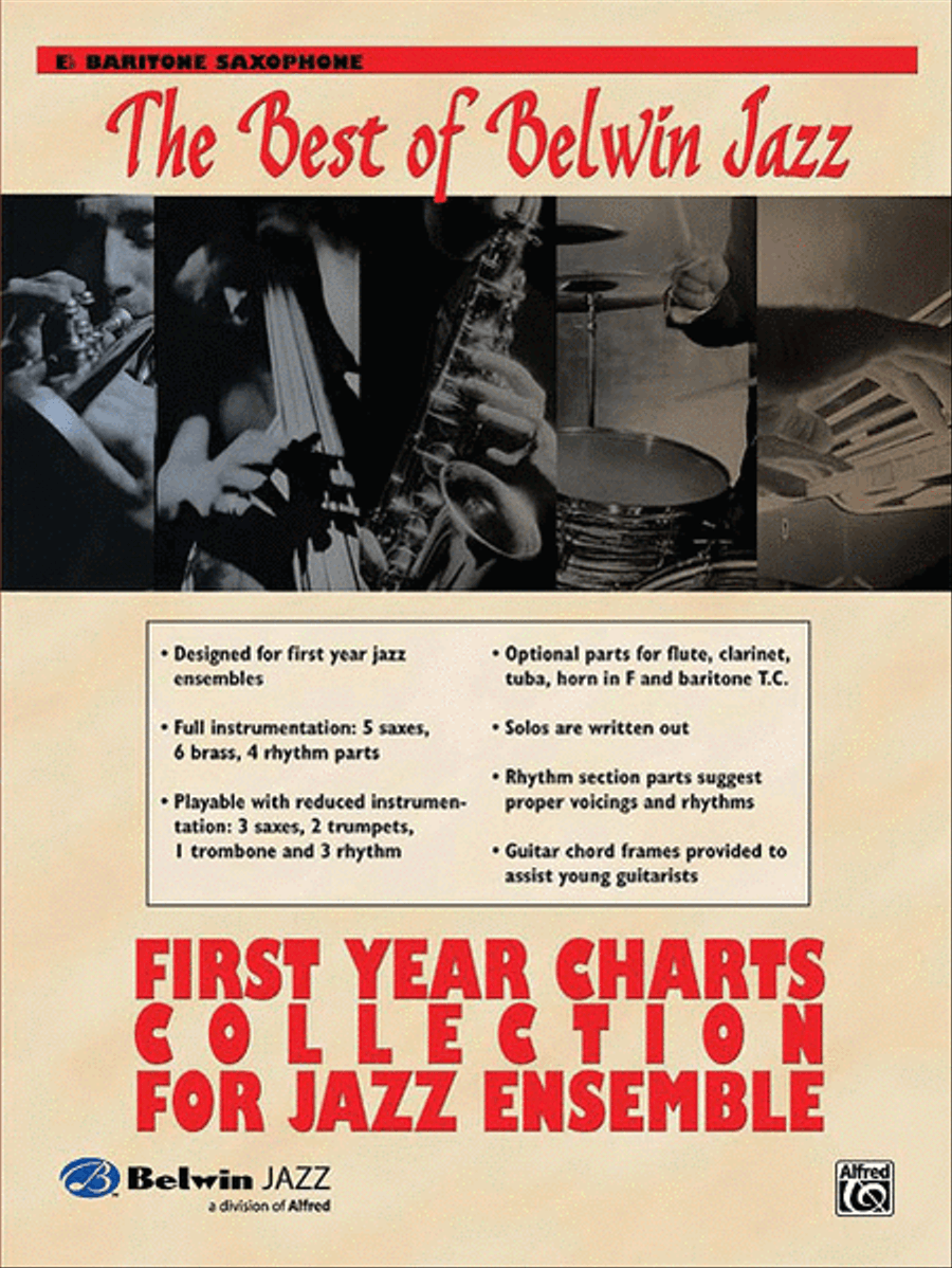 First Year Charts Collection for Jazz Ensemble Jazz Ensemble scores gallery preview page 1