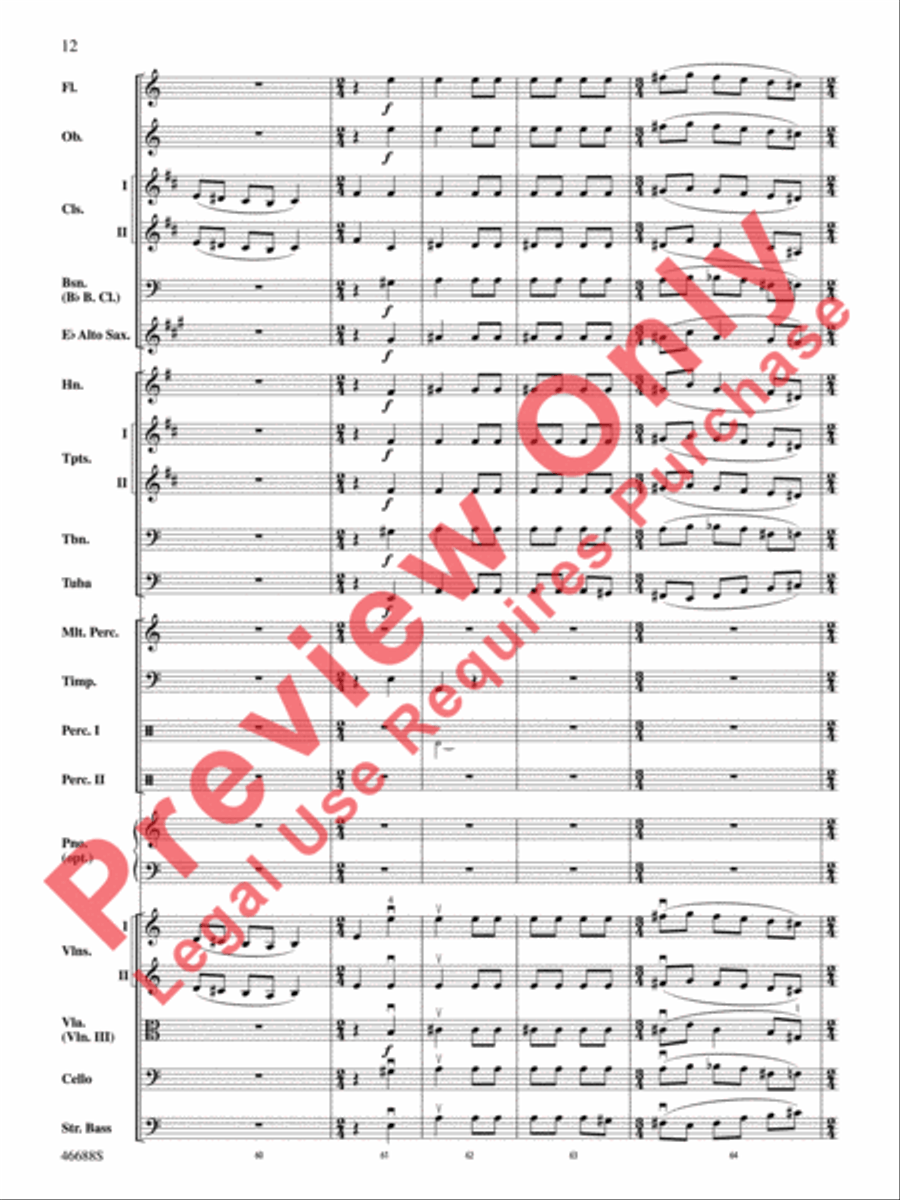Russian Christmas Music Full Orchestra scores gallery preview page 13
