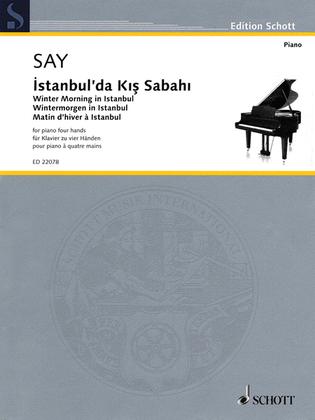 Book cover for Winter Morning in Istanbul, Op. 51b
