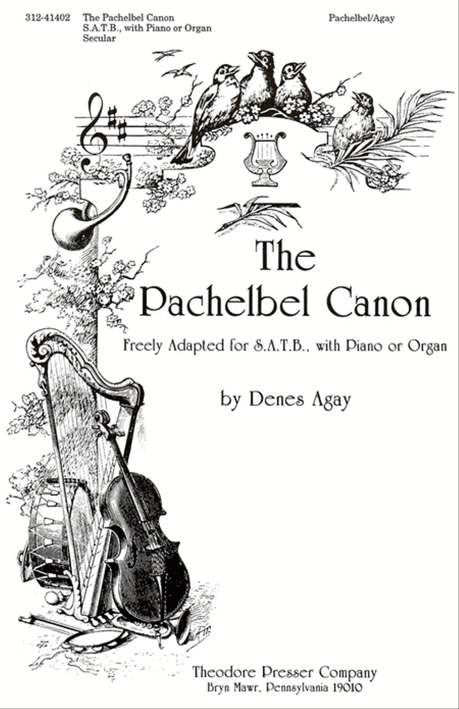 The Pachelbel Canon The Pachelbel Canon 4-Part scores gallery preview page 1