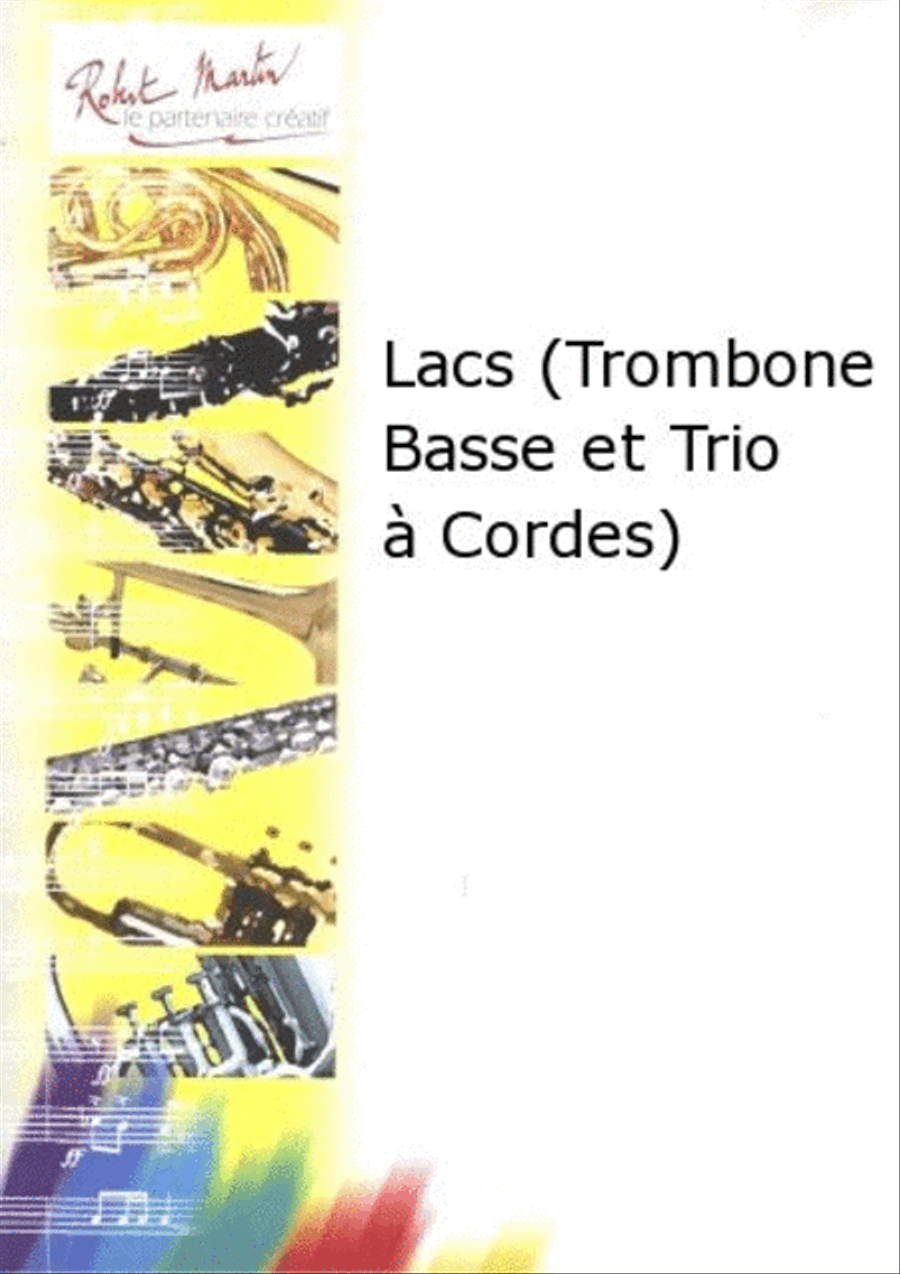 Lacs (trombone basse et trio a cordes) Trombone Trio scores gallery preview page 1