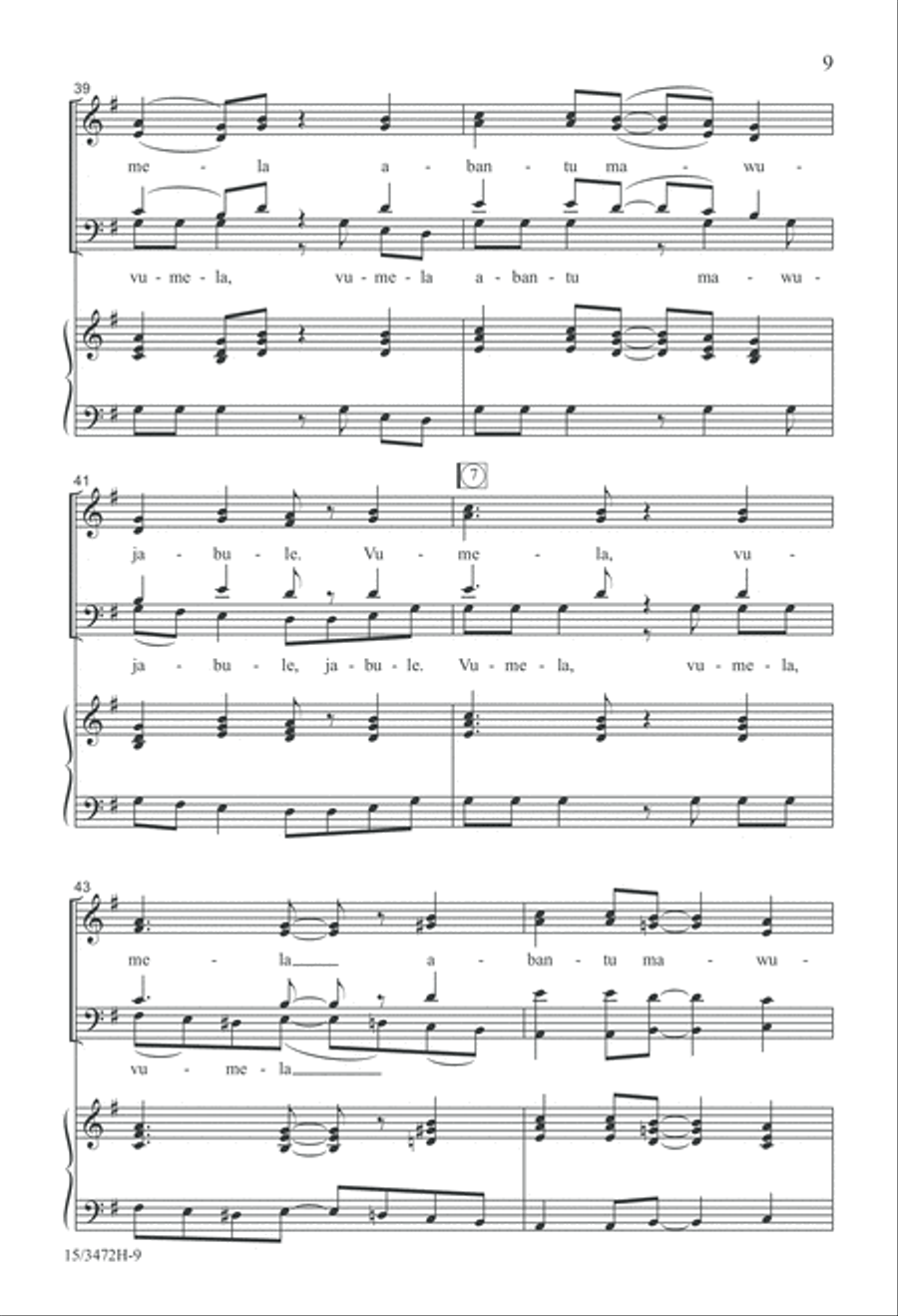 Masijabule Masijabule 4-Part scores gallery preview page 9