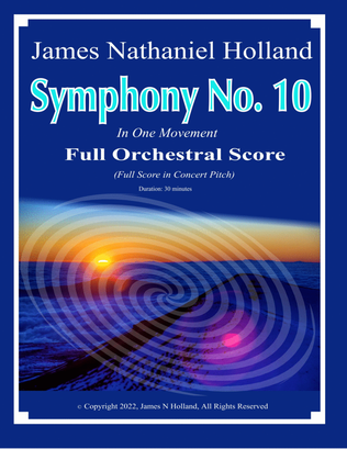 Symphony No. 10, Full Score (in Concert Pitch) - Score Only