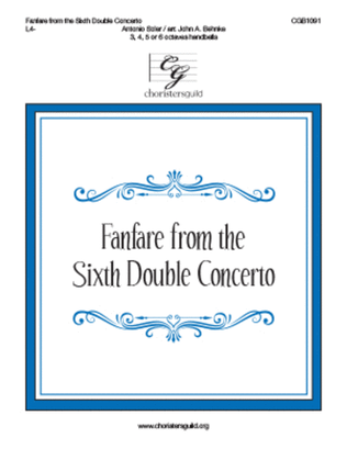 Book cover for Fanfare from the Sixth Double Concerto