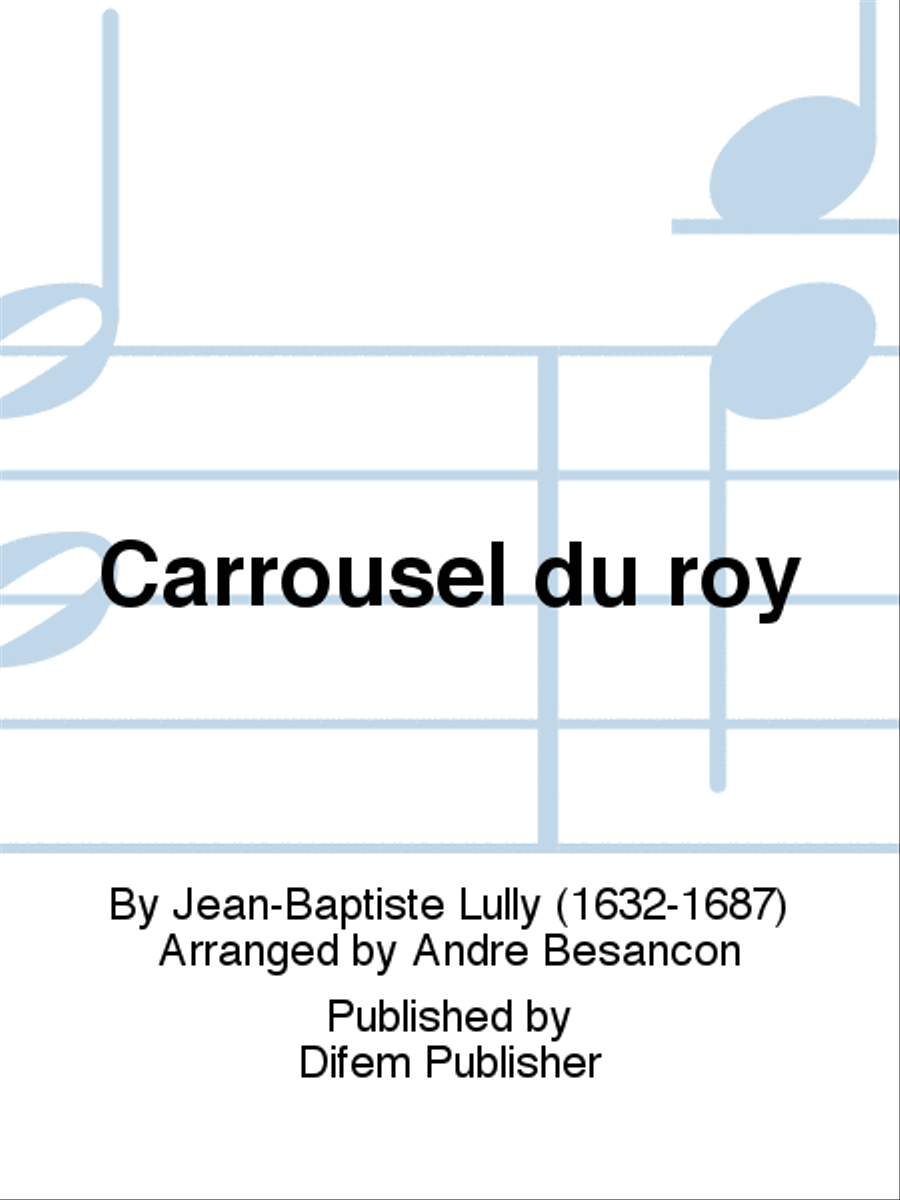 Carrousel du roy Brass Band scores gallery preview page 1