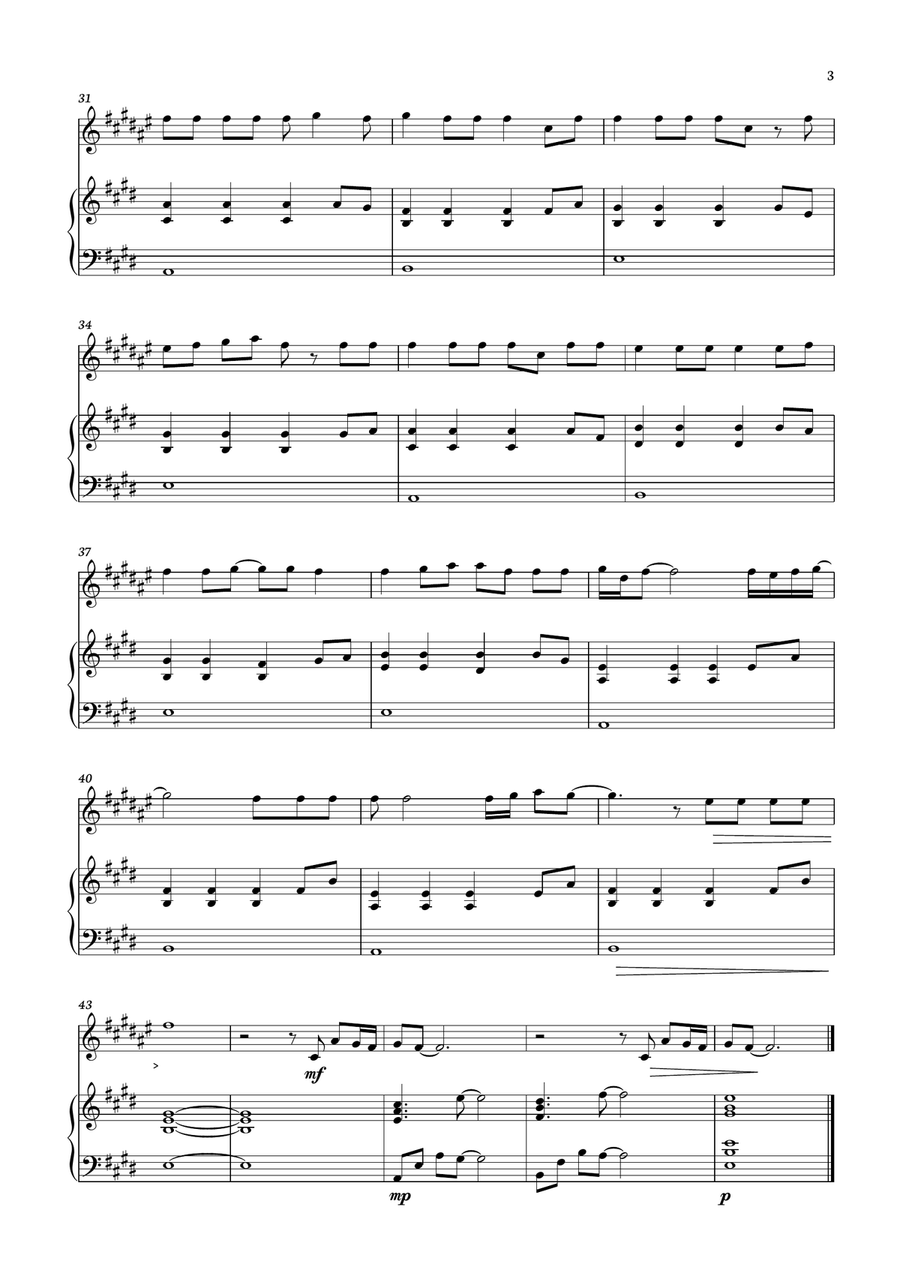 I Can Only Imagine I Can Only Imagine B-Flat Trumpet scores gallery preview page 3
