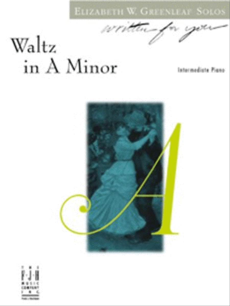 Waltz in A Minor Piano Solo scores gallery preview page 2
