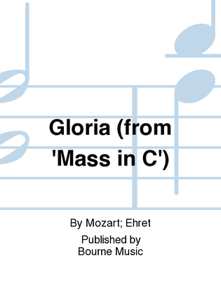 Book cover for Gloria (from 'Mass in C')