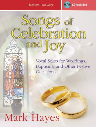 Book cover for Songs of Celebration and Joy - Medium-low Voice