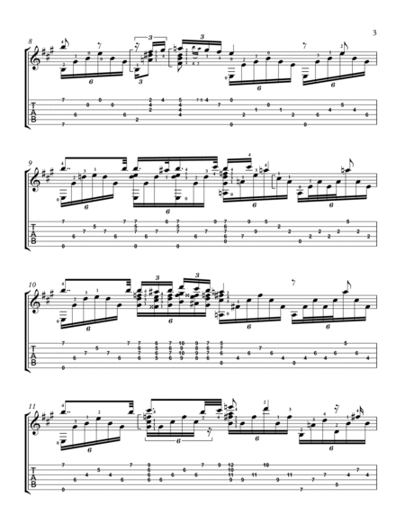 Ave Maria Op. 52, No. 6, D. 839 (Arr. for Guitar) image number null