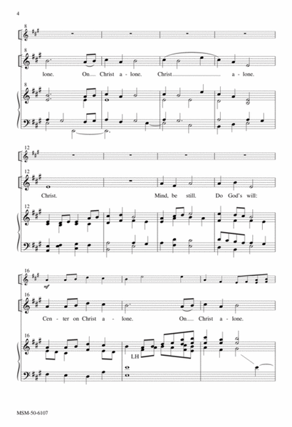 Christ Alone (Downloadable Choral Score)