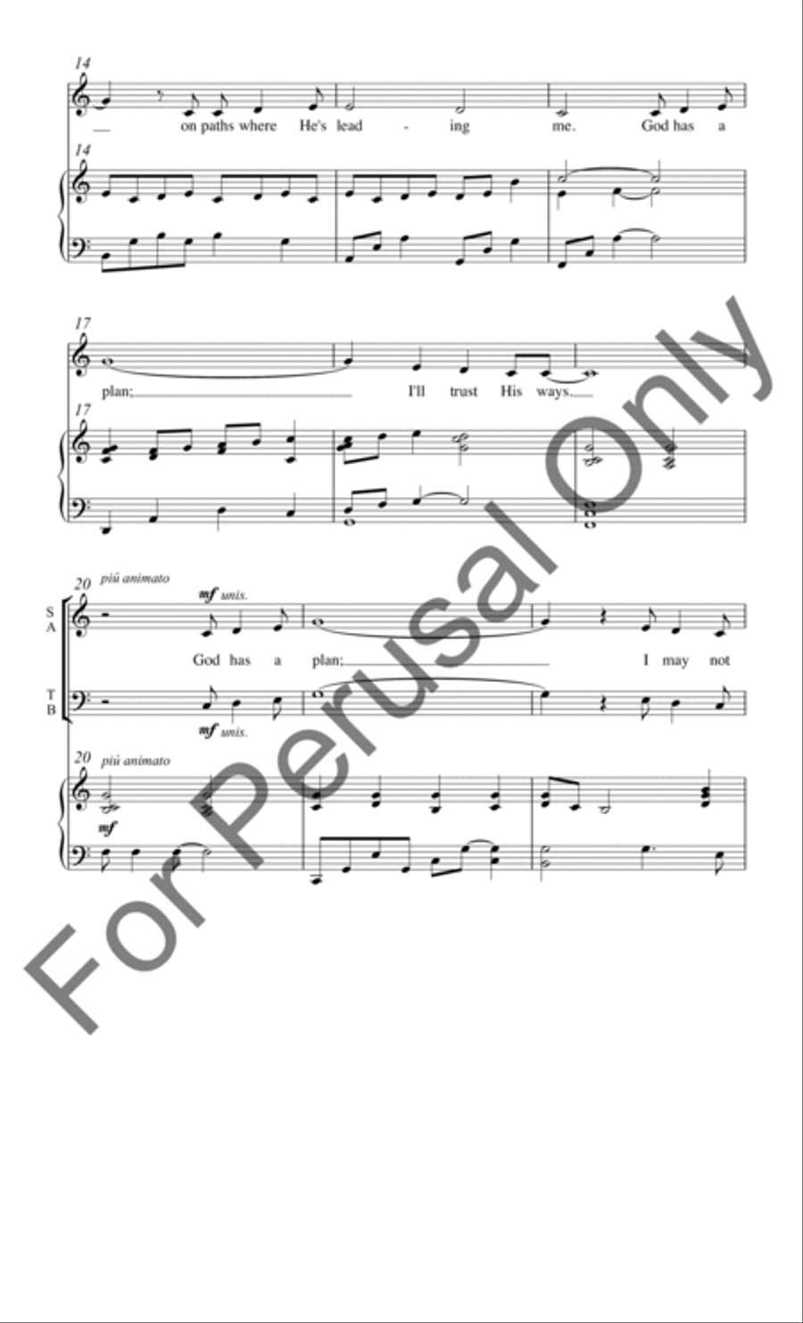 God Has a Plan God Has a Plan Divisi scores gallery preview page 3