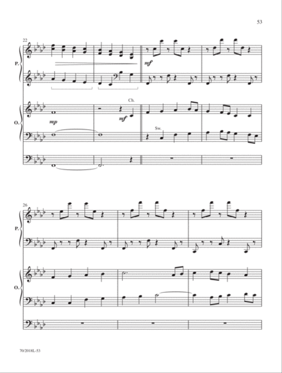 Holy Manna Holy Manna Organ scores gallery preview page 31