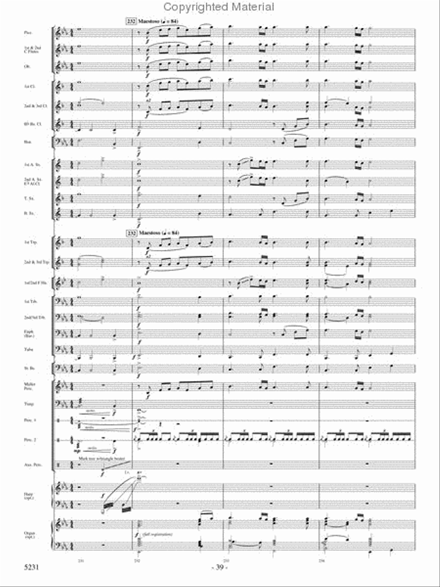 Pilatus: Mountain of Dragons Concert Band scores gallery preview page 37