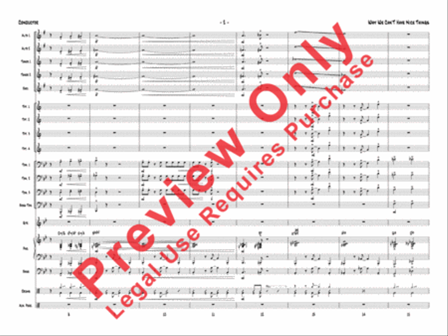 Why We Can't Have Nice Things Jazz Ensemble scores gallery preview page 3