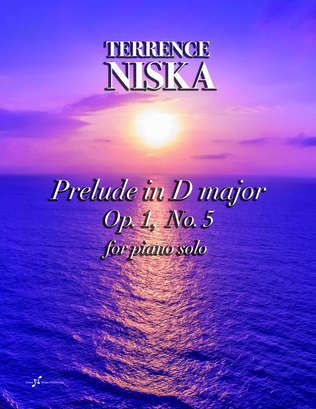 Book cover for Prelude in D major, Op. 1, No. 5