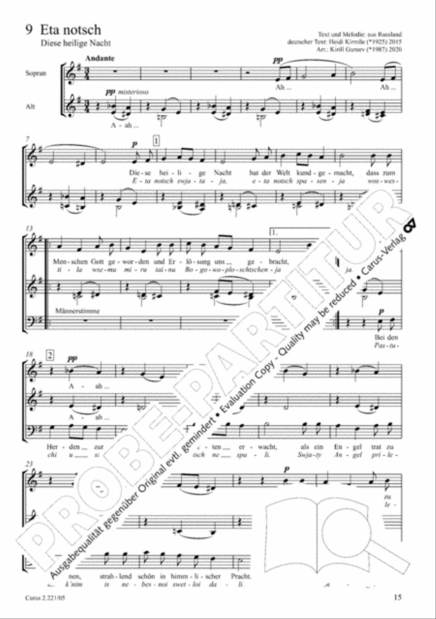 chorissimo! Christmas chorissimo! Christmas Choir scores gallery preview page 18