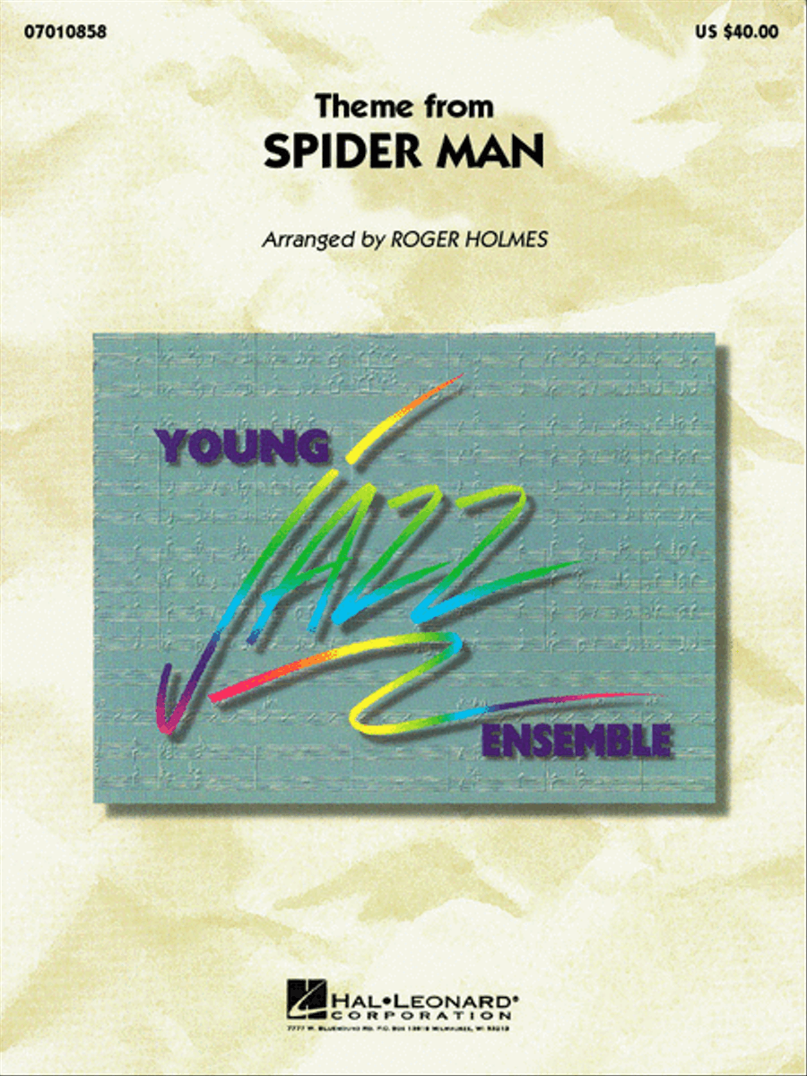 Theme from Spider-Man Theme from Spider-Man Jazz Ensemble scores gallery preview page 1