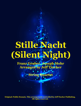 Book cover for Stille Nacht (Silent Night)
