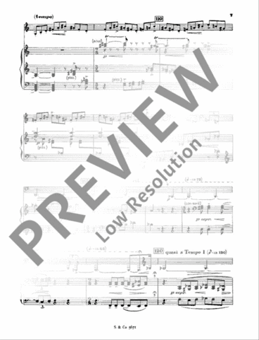 Notturno Piano scores gallery preview page 10