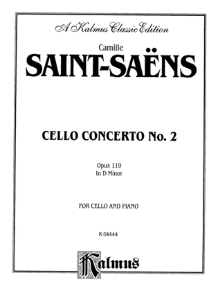 Book cover for Saint-Saëns: Cello Concerto No. 2, Op. 119 in D Minor