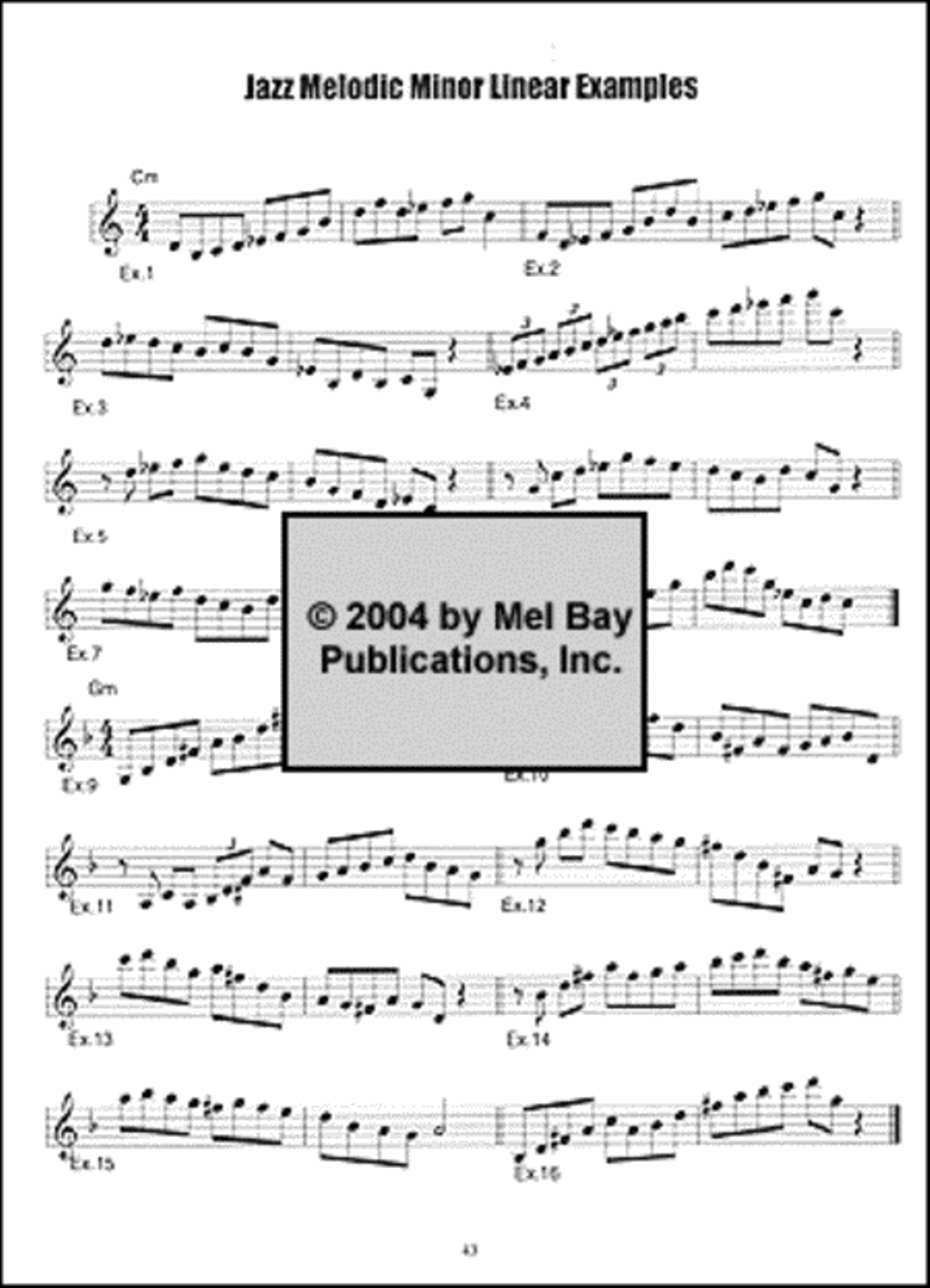 Scale & Arpeggio Studies for Guitar with Linear Examples Classical Guitar scores gallery preview page 6