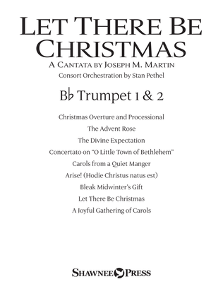 Book cover for Let There Be Christmas - Bb Trumpet 1,2