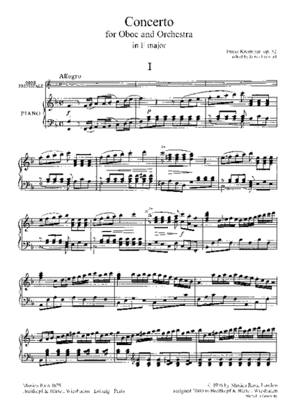 Concerto in F major Op. 52
