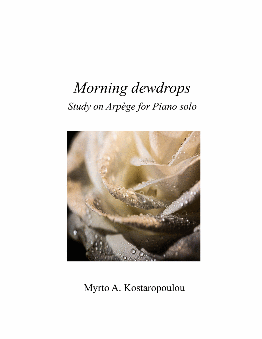 Morning dewdrops_Study on Arpege for Piano solo no.2 image number null