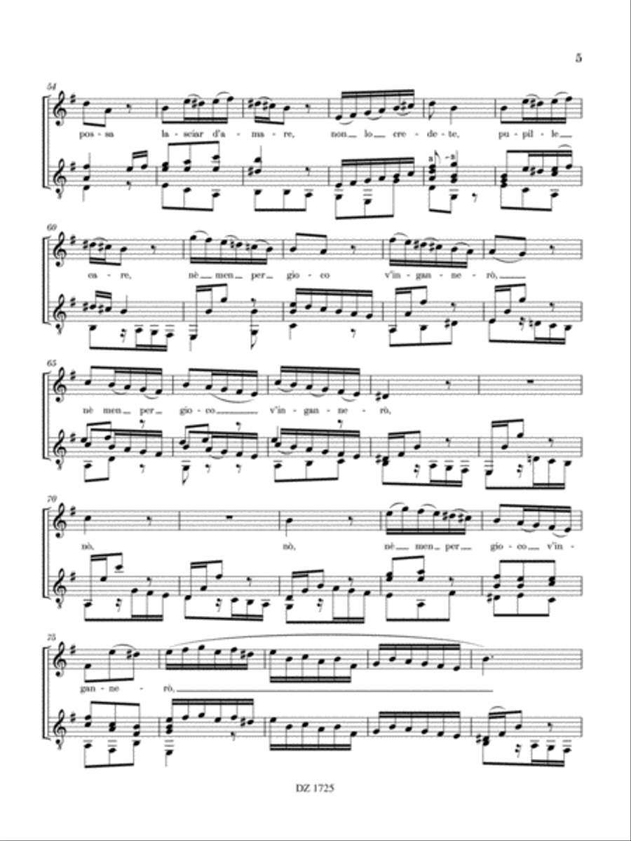 Ch’io mai Vi possa / Rejoice Classical Guitar scores gallery preview page 6